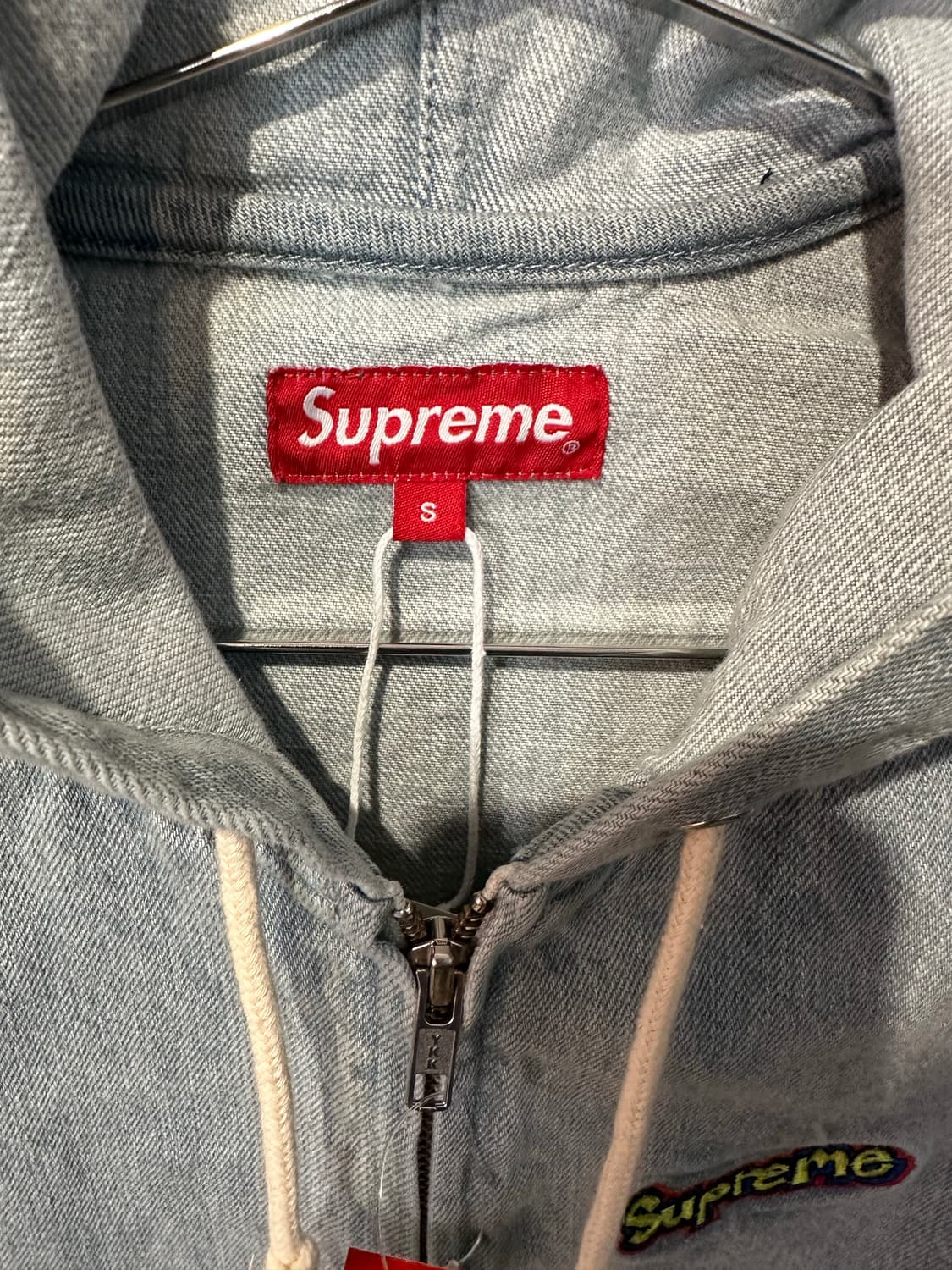 Supreme 14SS 데님 후드 코치 자켓 상품이미지2