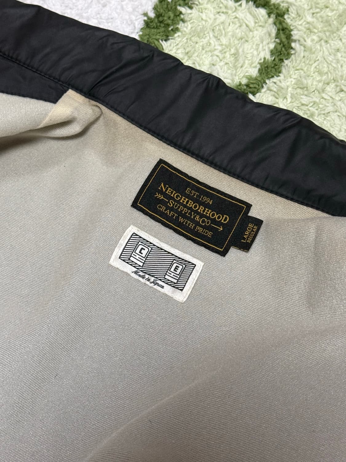 네이버후드 X 카브엠트 콜라보 코치자켓 상품이미지3