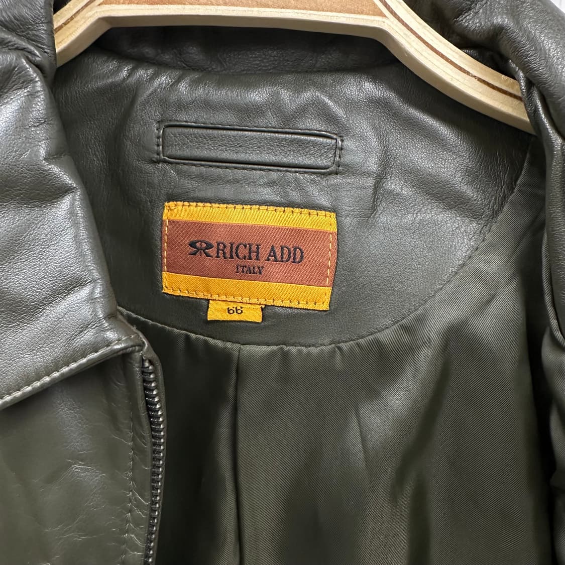 RICH ADD 리치애드 소가죽 자켓 66 @317 상품이미지7