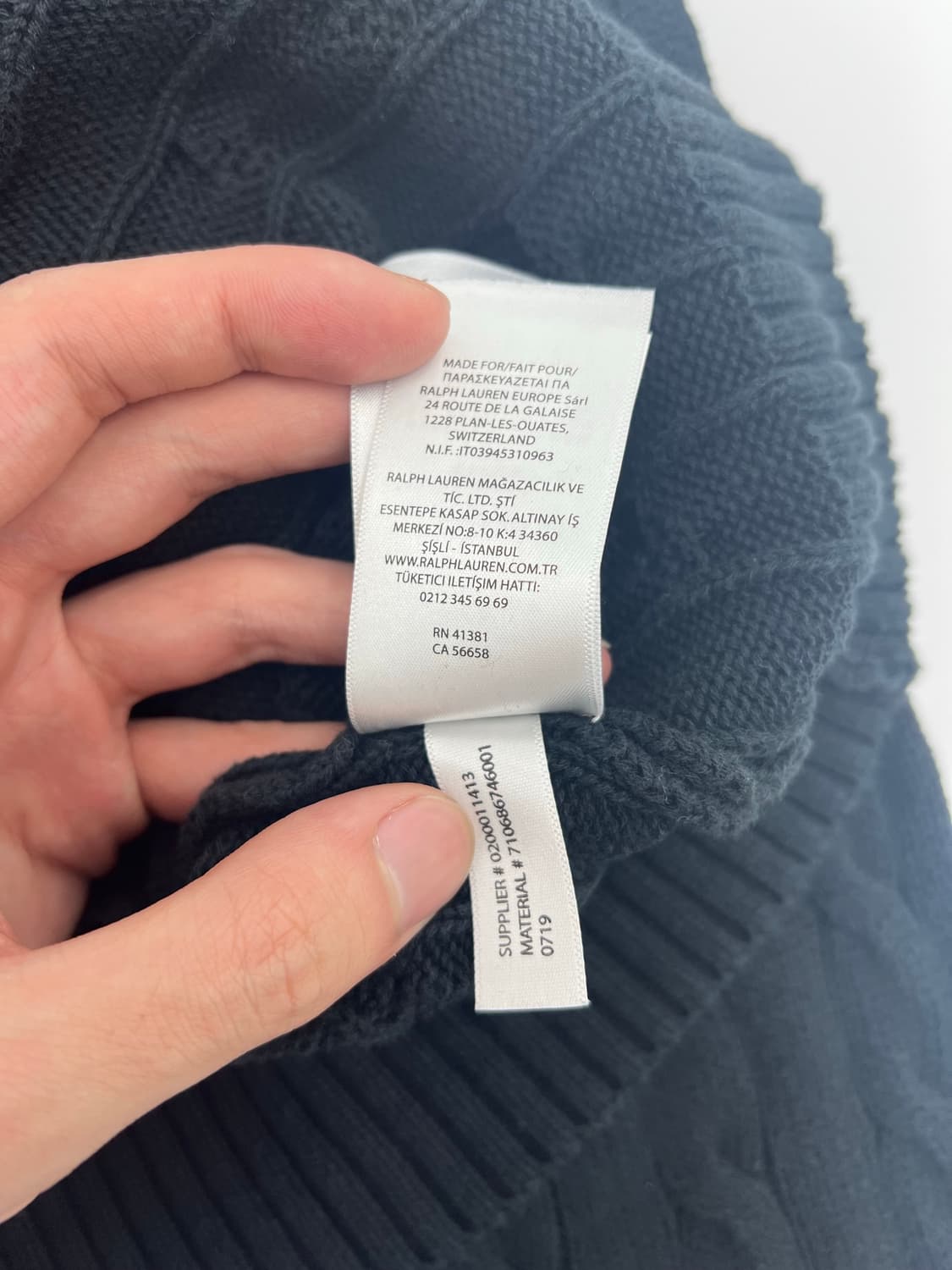 폴로 랄프로렌 케이블 니트 상품이미지8
