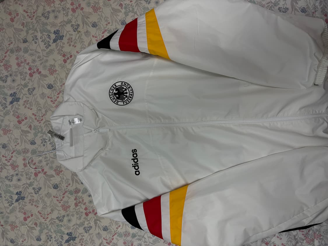 아디다스 독일 1996 우븐 트랙 자켓 화이트 3XL 상품이미지2
