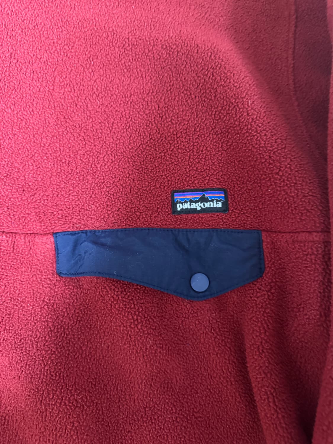 파타고니아 신칠라 다크레드 XL 상품이미지3