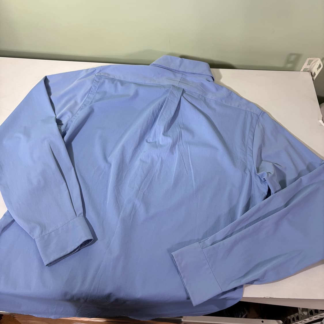 M 폴로 랄프로렌 블루 클래식핏 셔츠 상품이미지3