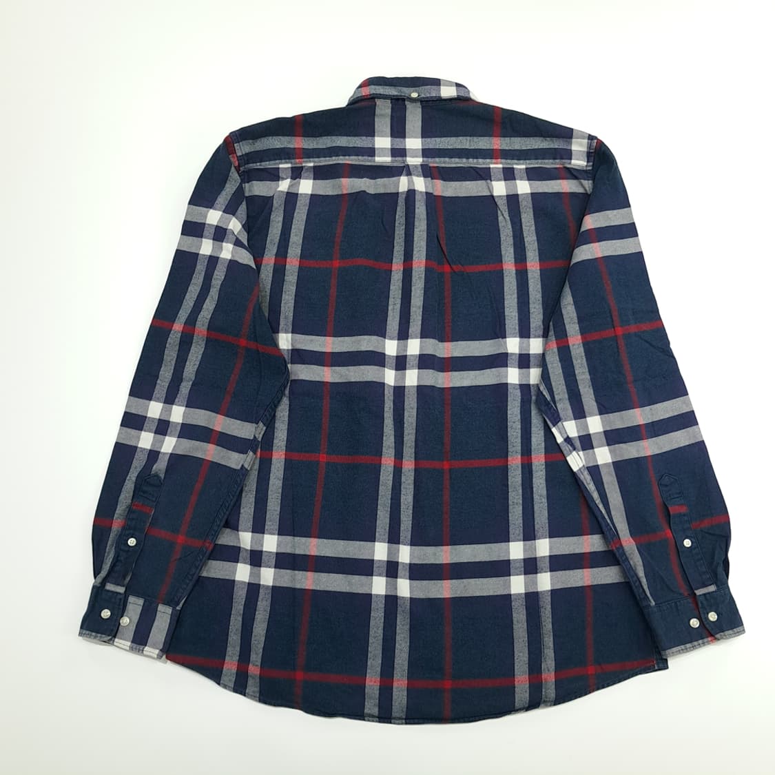 CN673 L 바버 클래식 블랙워치 타탄체크 플란넬 긴팔 셔츠 남방 상품이미지7