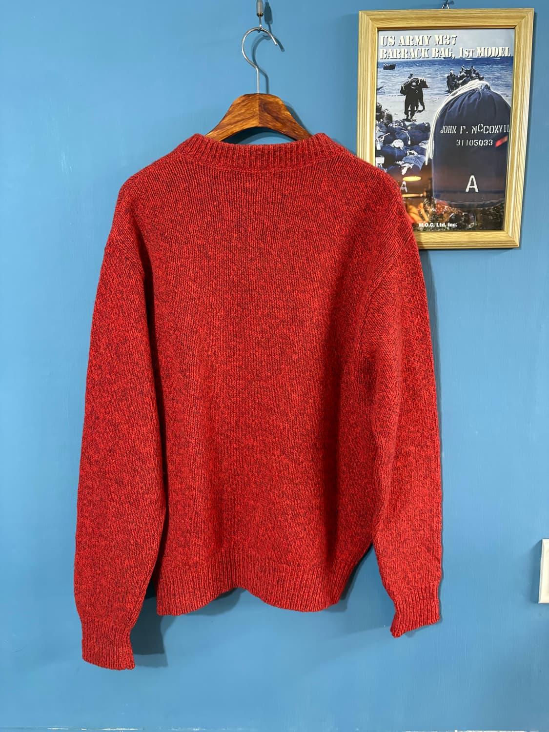 90’s  LL Bean Wool Sweater.  상품이미지9