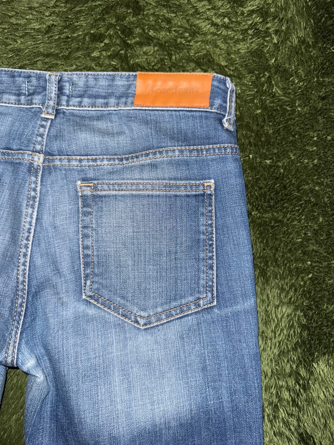 [27X32] 아크네 스튜디오 진스 빈티지 워싱 데님 팬츠 인디고 상품이미지9