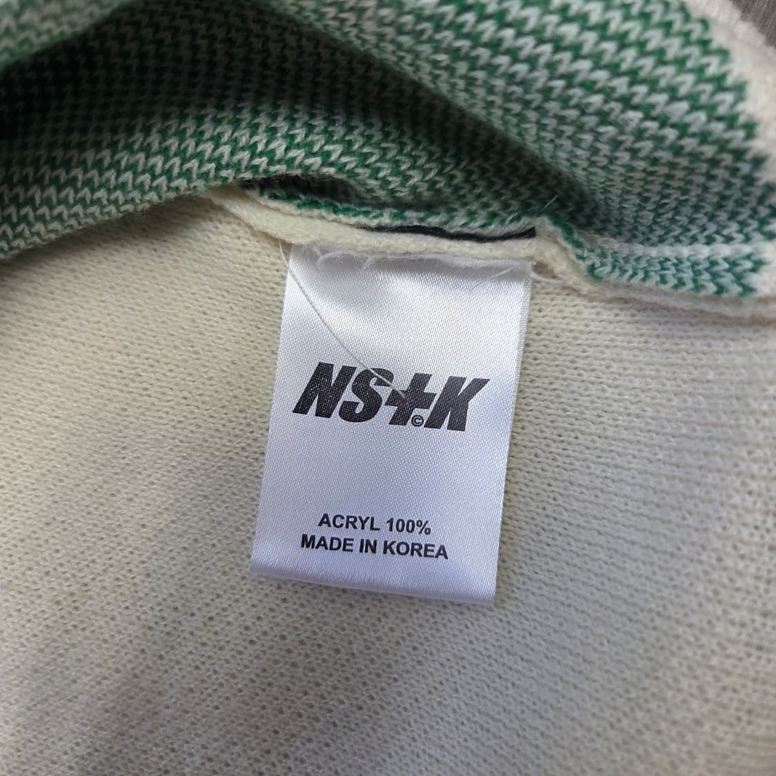 NASTYKICK 네스티킥 니트 베스트 상품이미지5