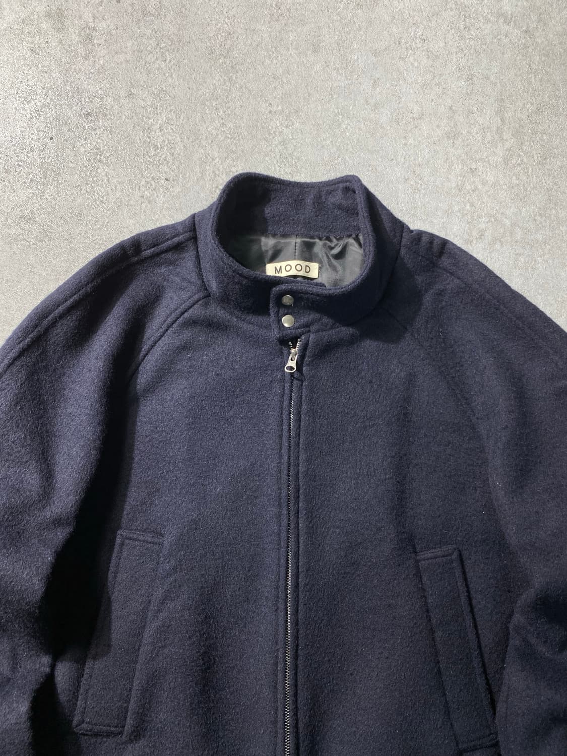 [L] MOOD 무드 네이비 투웨이 블루종 자켓 상품이미지2