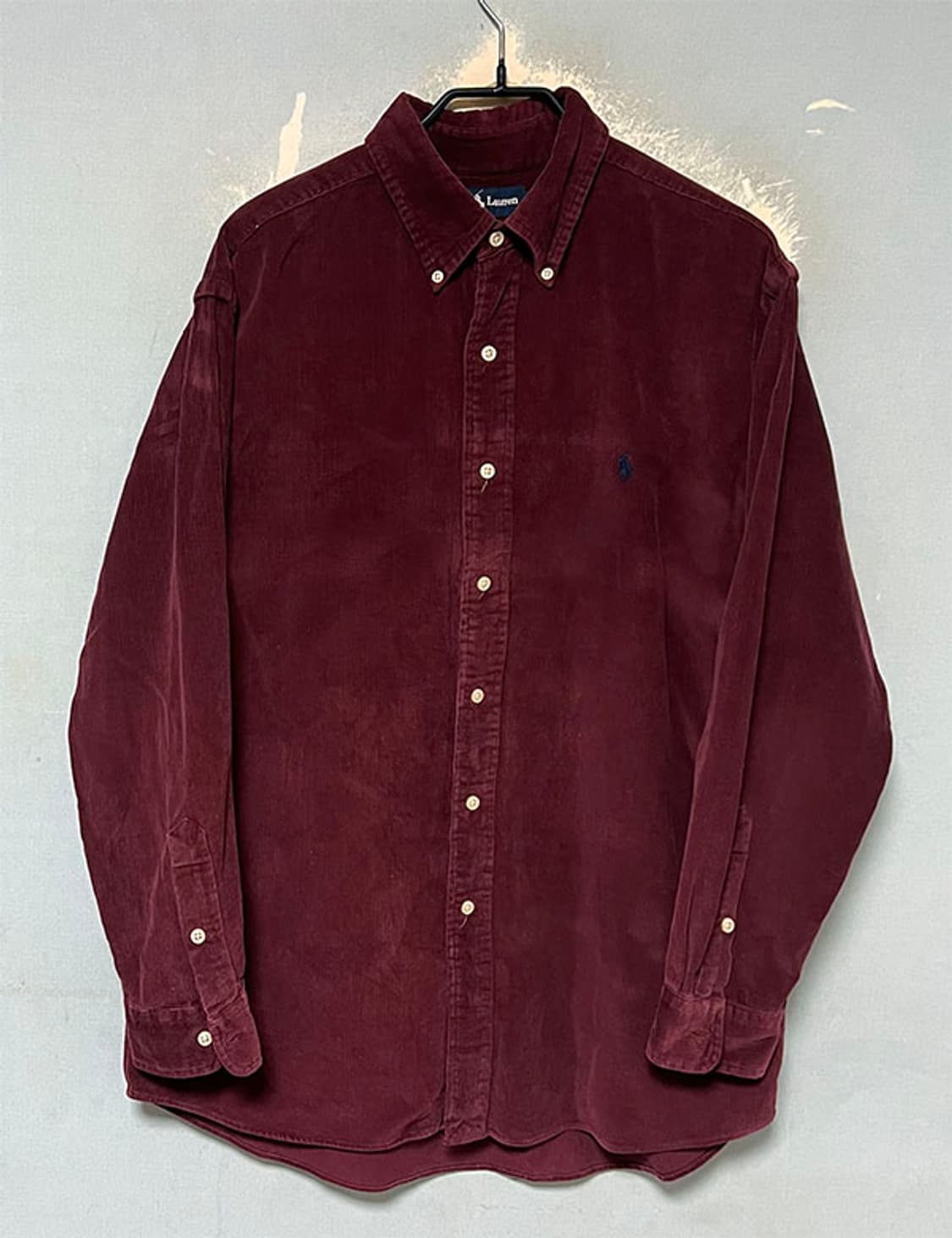 POLO 폴로 남자 코듀로이셔츠 추동 버건디 L 100 상품이미지1