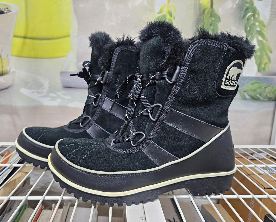 소렐 여성 방한부츠 225 티볼리 스웨이드 방한화 털 앵클부츠 LB62 상품이미지1