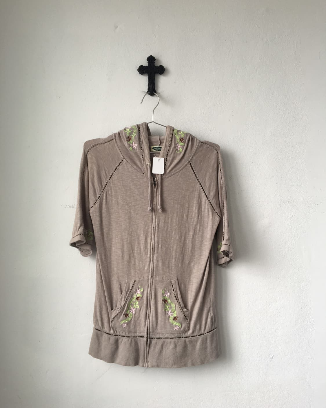 Needle work point hood zip up 상품이미지2