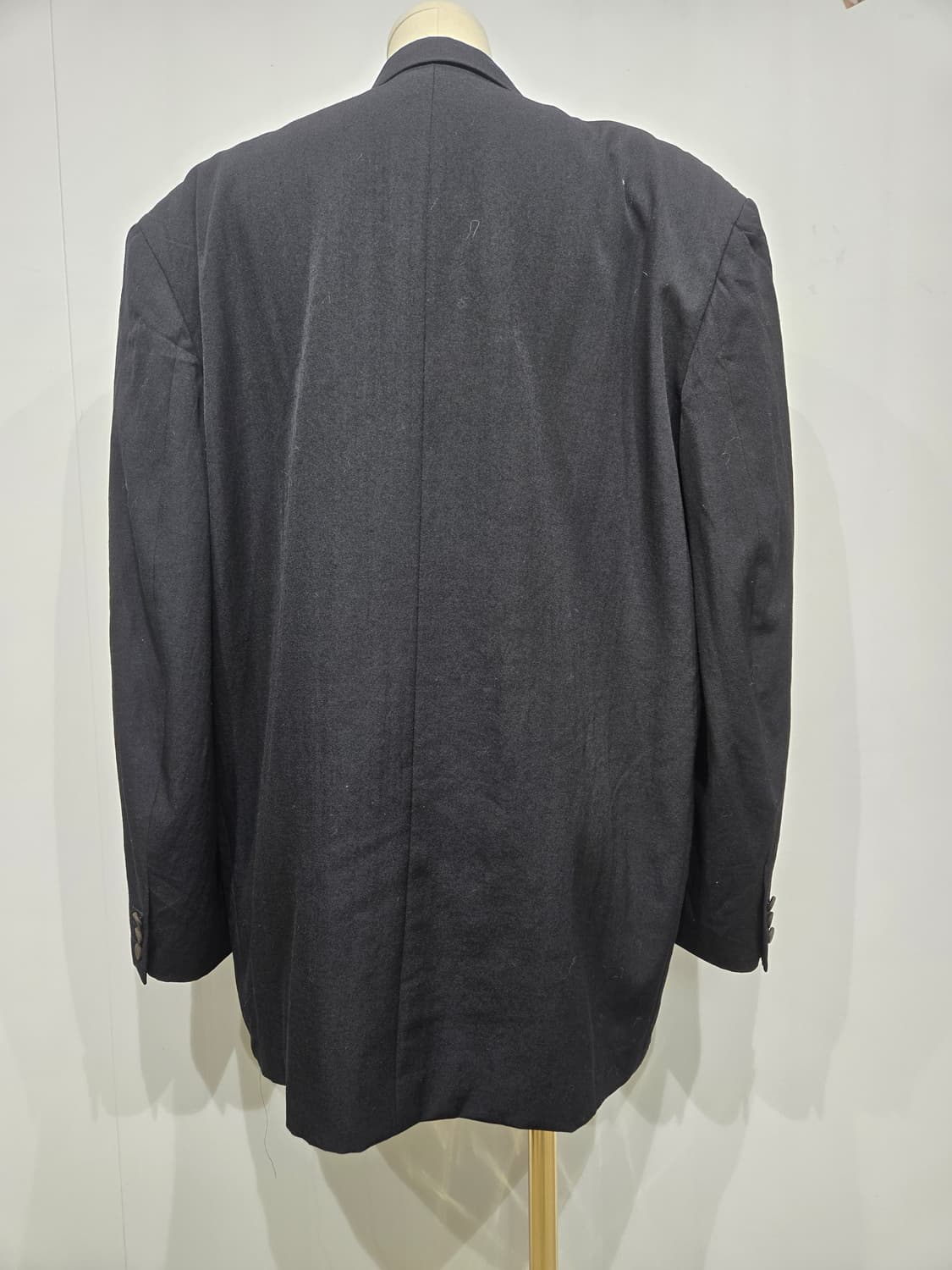 꼼데가르송 블랙 더블 브레스티드 자켓 상품이미지4