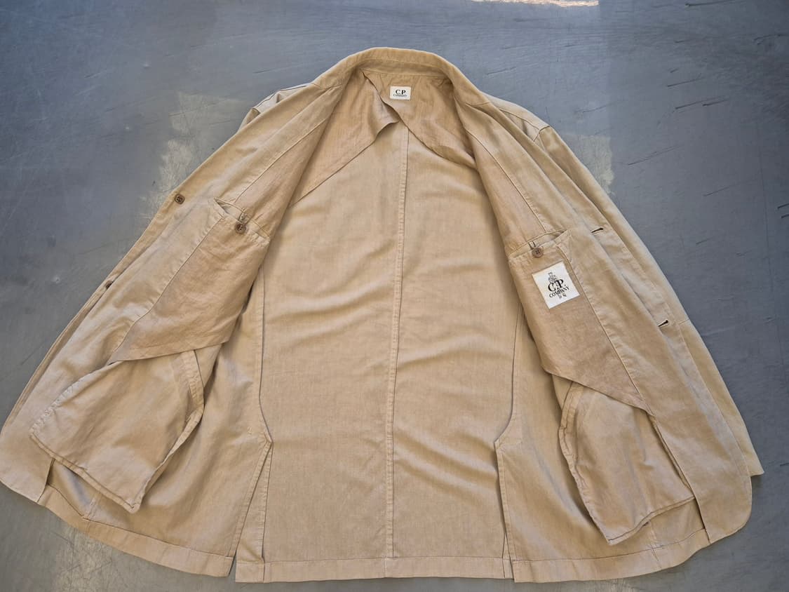 00s C.P COMPANY 린넨 자켓 상품이미지2