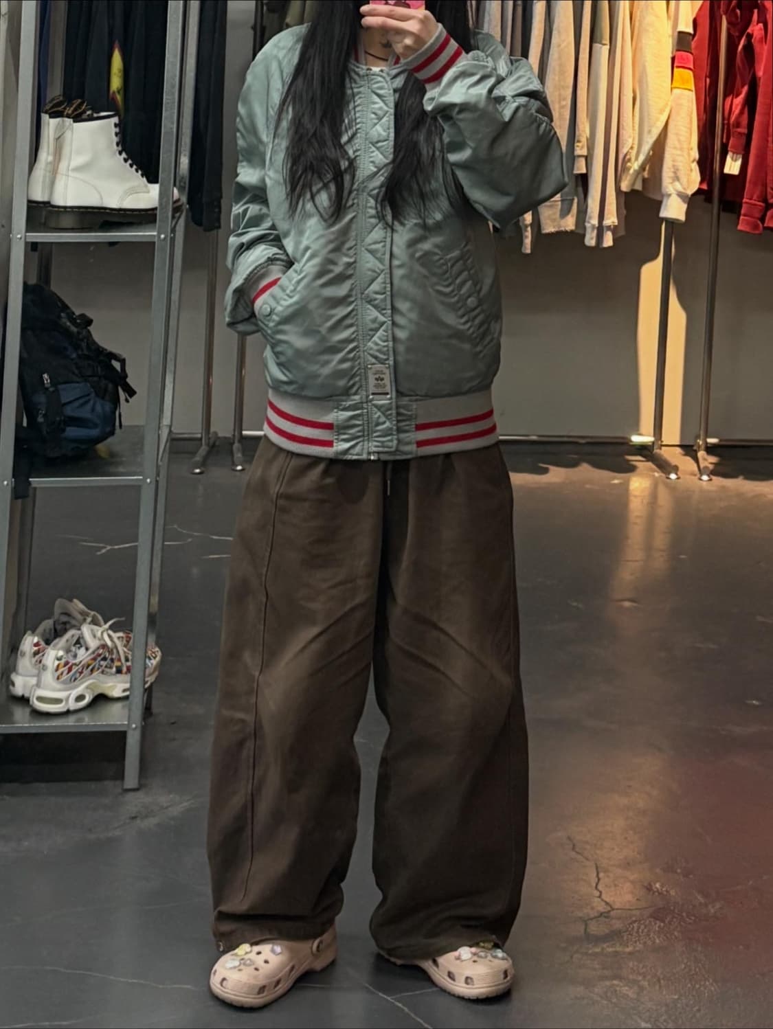 알파인더스트리 MA-1 수베니어 더블 드래곤 리버시블 자켓 A3214 상품이미지2