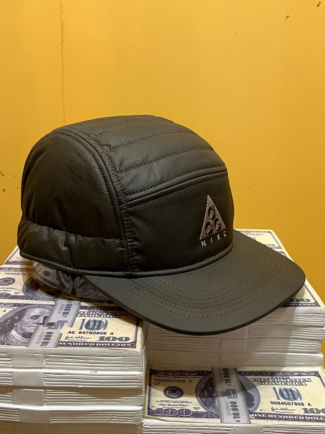 [OS] 나이키 ACG AW84 패디드 캡 카고 카키 상품이미지2