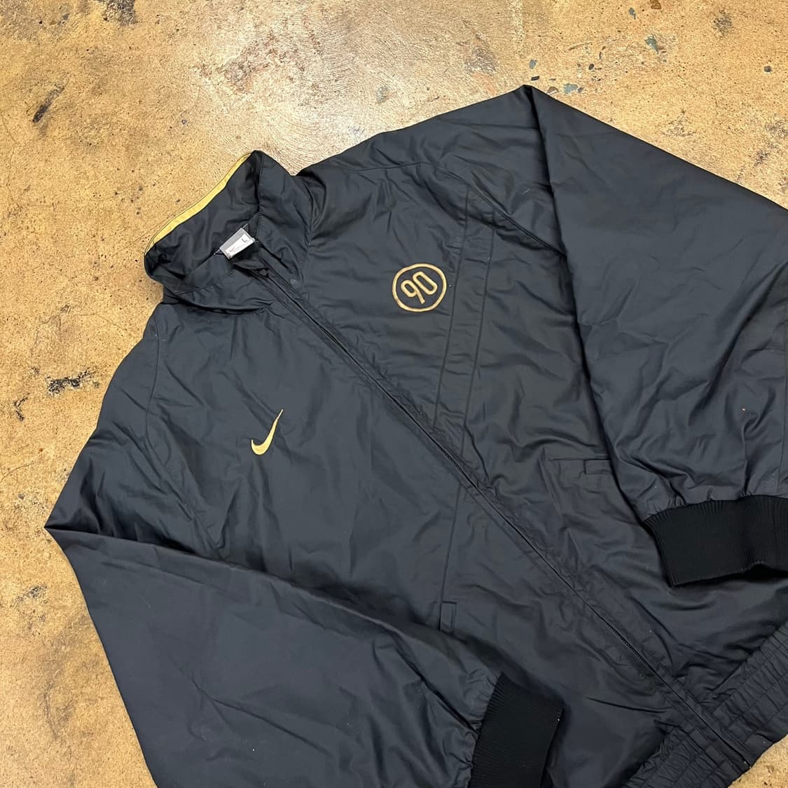 [정품/L] 나이키 90s 올드스쿨 바람막이 블랙 b18 상품이미지1
