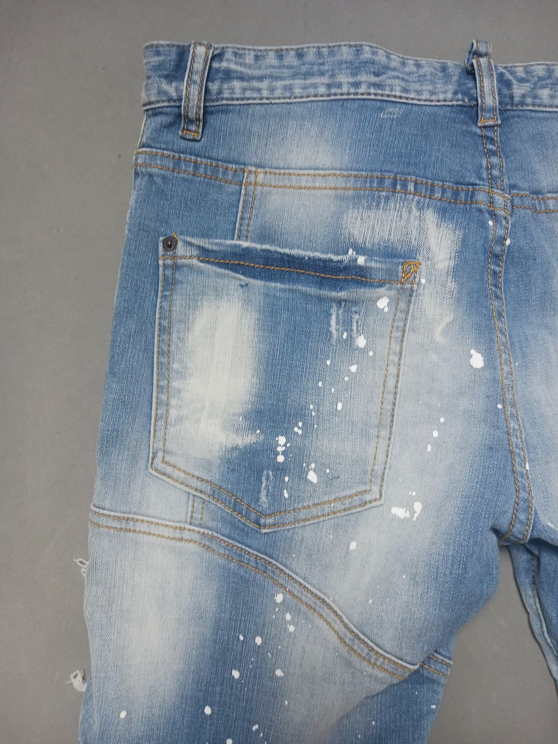 [50] 디스퀘어드2 멀티워싱 레드패치 타이디바이커진 청바지  34 35 상품이미지8