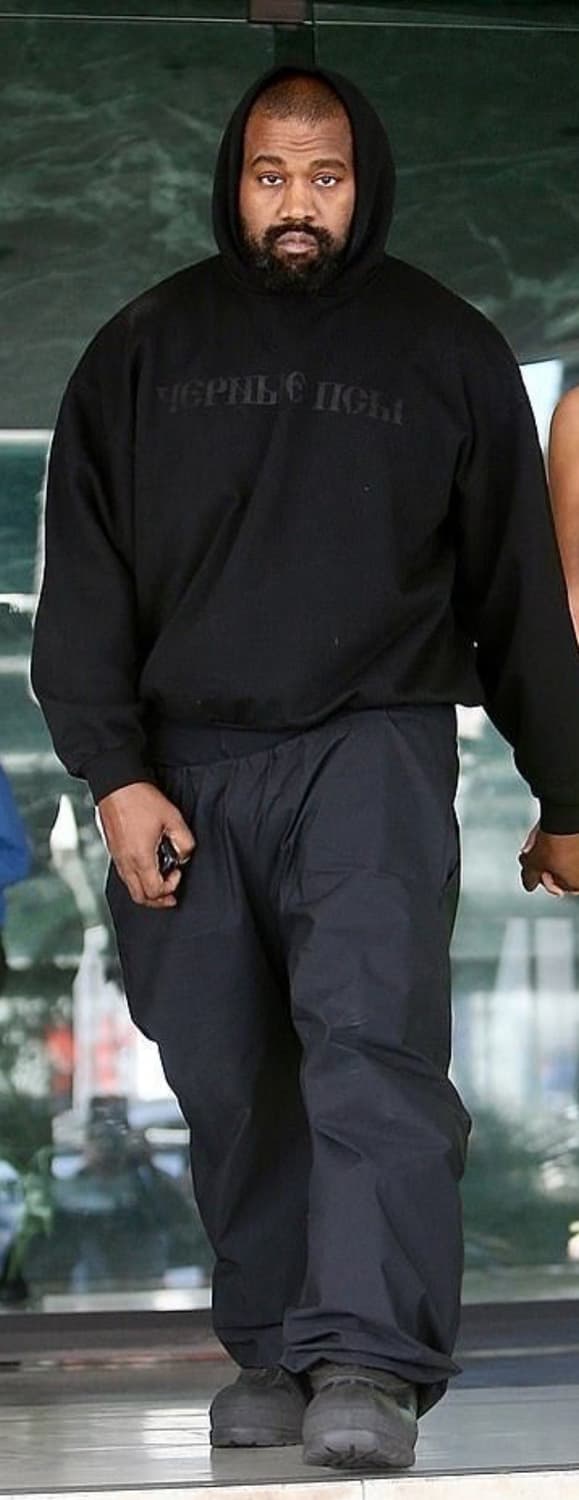 이지 x 고샤 루브친스키 YZY 블랙 독스 후드 블랙 2 상품이미지4