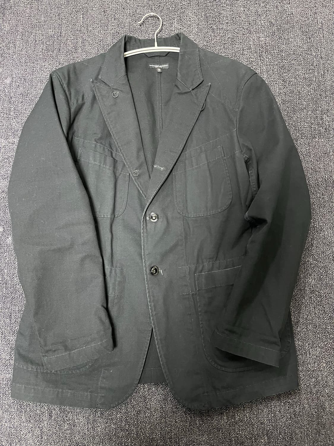 엔지니어드 가먼츠 베드포드 자켓 블랙 상품이미지1