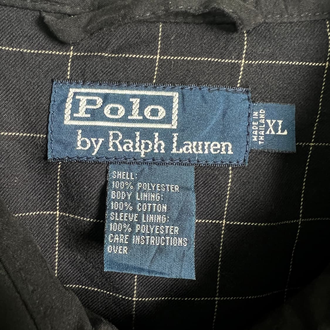 폴로 랄프로렌 블랙 바이스윙 자켓 XL 상품이미지3