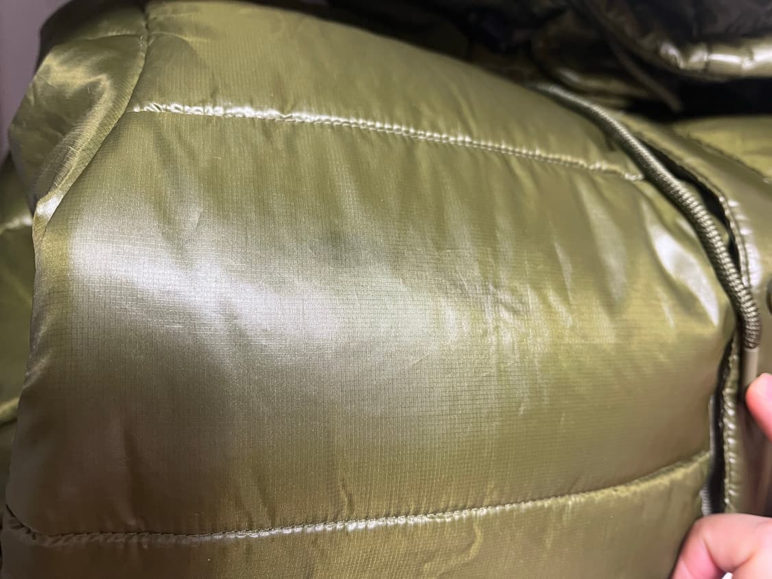 나이키 조던 카키색 폴리패딩100 상품이미지9