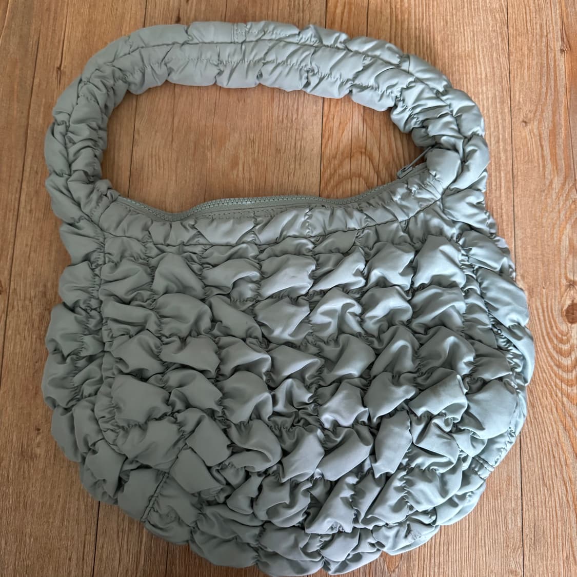 Cos 코스 퀼티드 미니백 더스티그린 가방 숄더백 상품이미지2