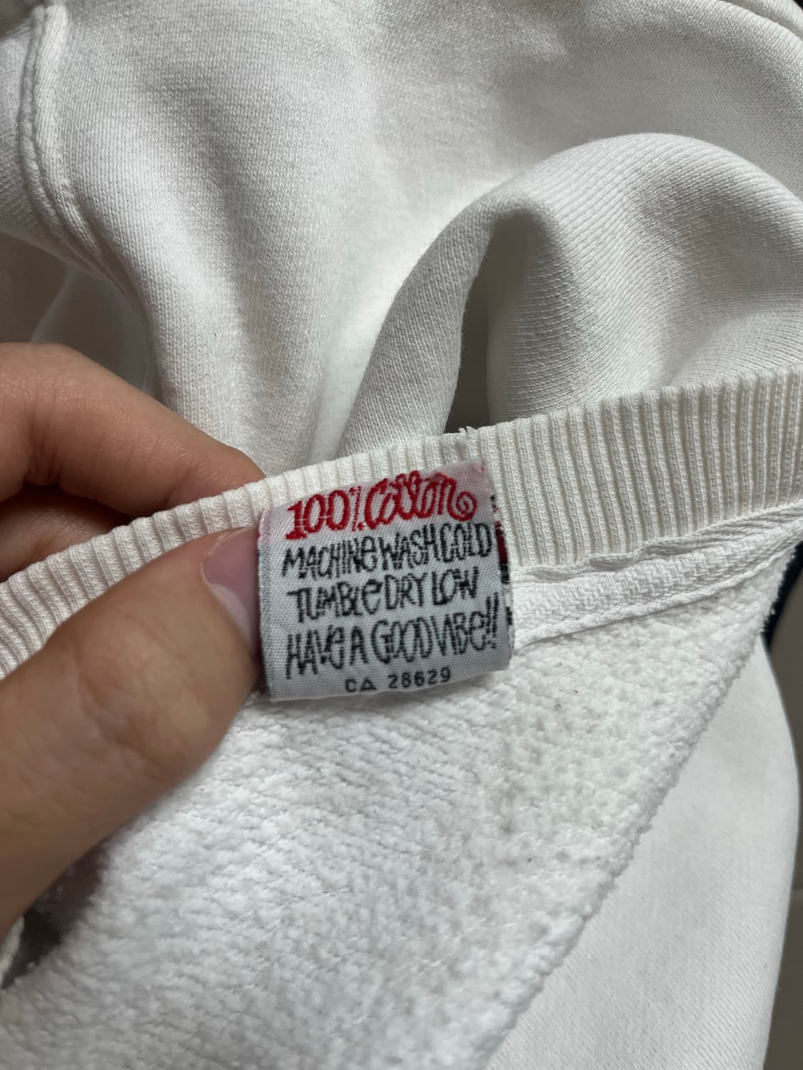 [L] 스투시(Stussy) 90s 재즈맨 스웻셔츠 (Made in US 상품이미지10