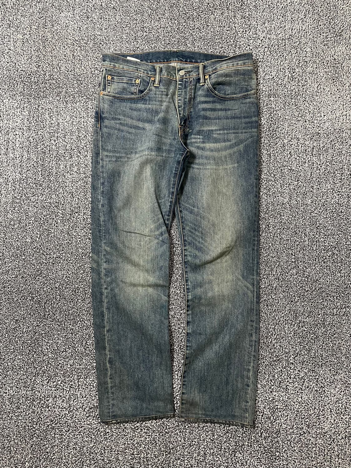 빈티지9. 리바이스 502 중청 웜 컬러 데님 청 바지 팬츠 상품이미지1