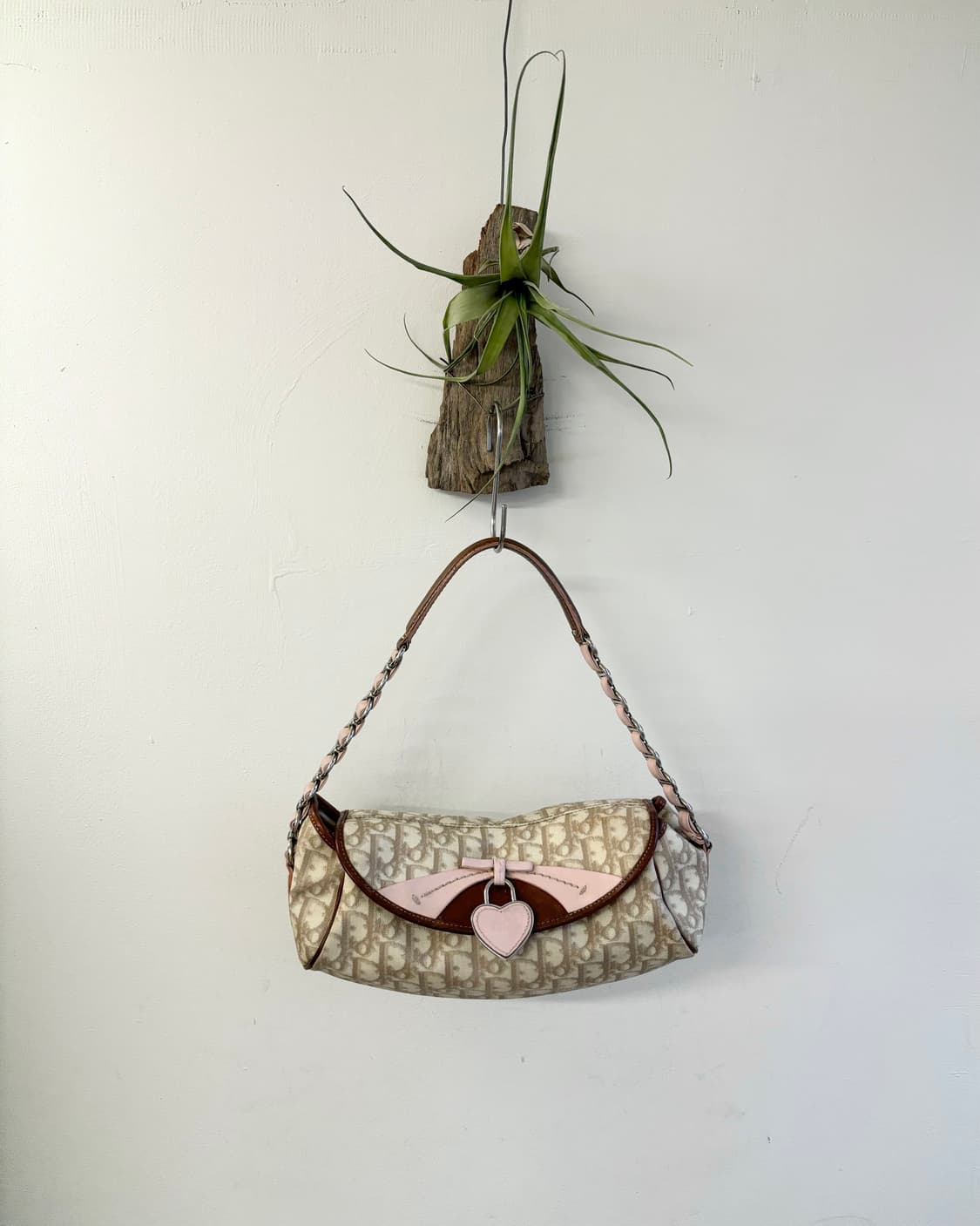 디올 베이지 오블리크 로맨틱 바게트 숄더백 상품이미지1