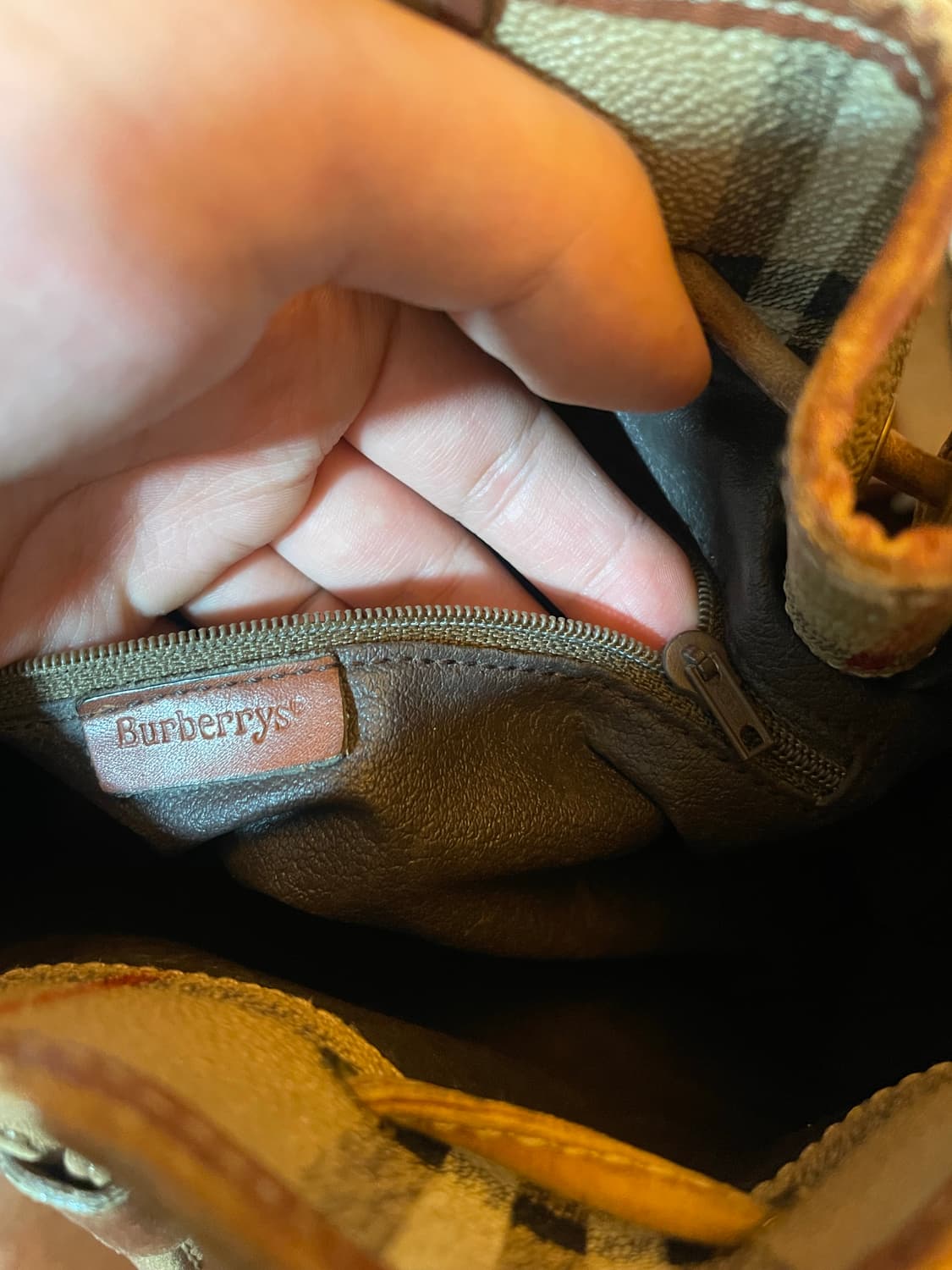 버버리 버킷백 00‘s 1인 소유 상품이미지6