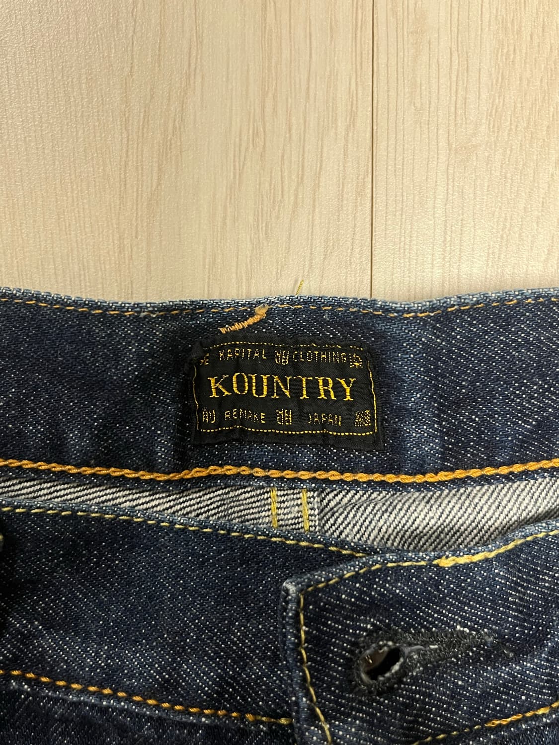 캐피탈 본 데님 38사이즈 상품이미지3