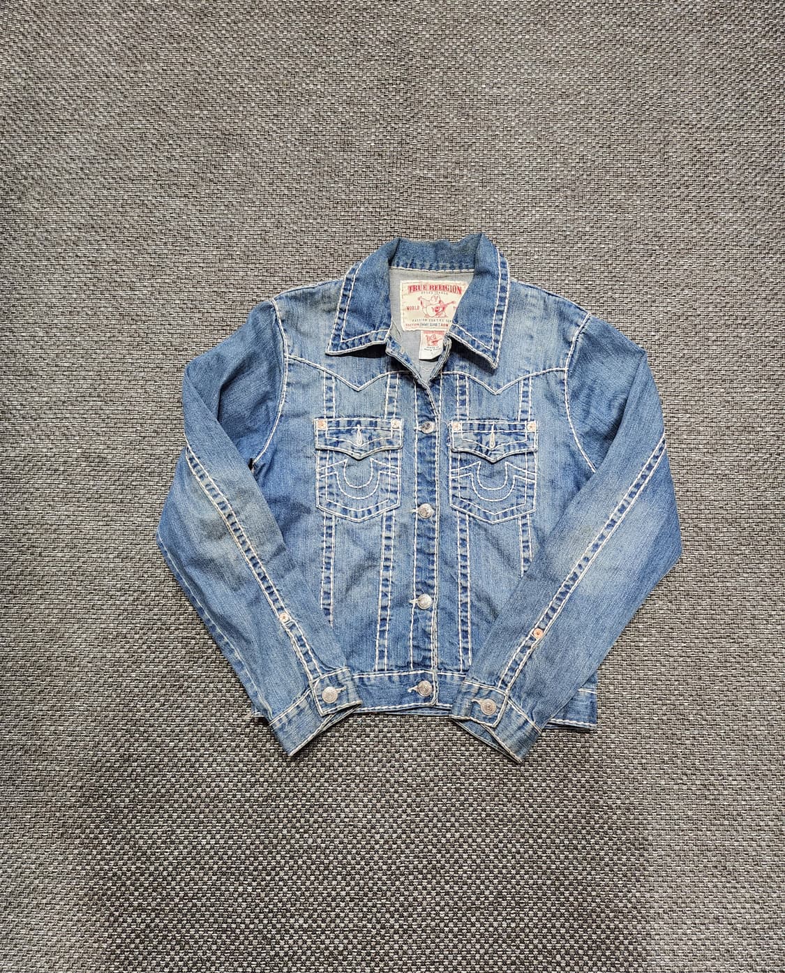 트루릴리젼 데님 지미슈퍼 자켓 L 상품이미지4