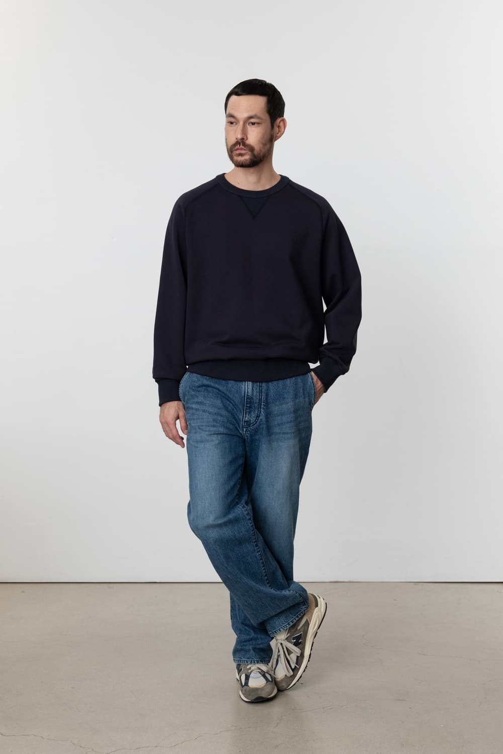 포터리 프렌치 테리 스웻 셔츠 맨투맨 1사이즈 상품이미지3