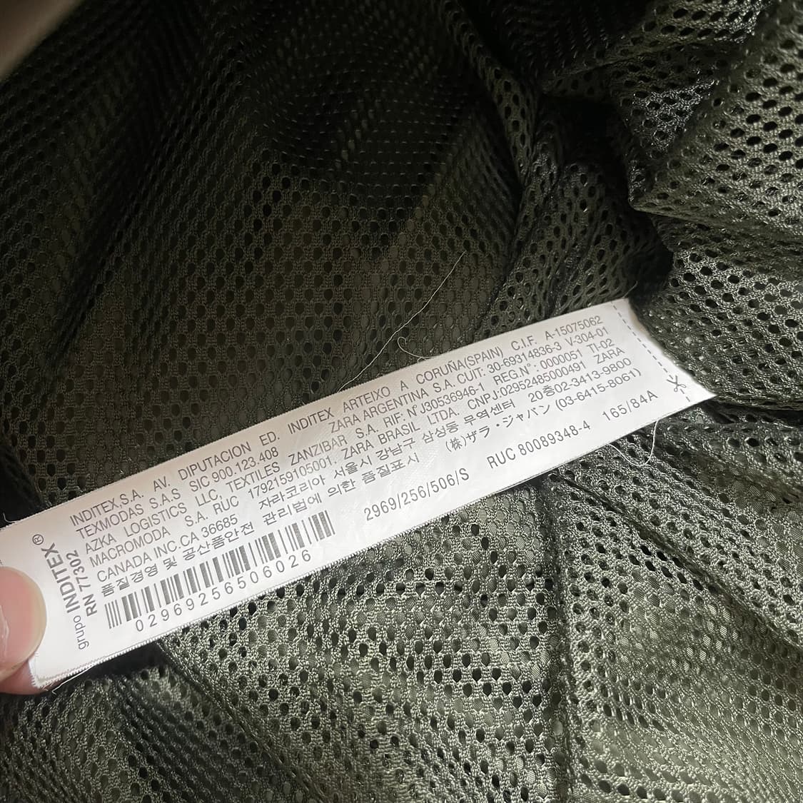 자라 스탠드넥 푸퍼 패딩 점퍼 S/90 상품이미지7