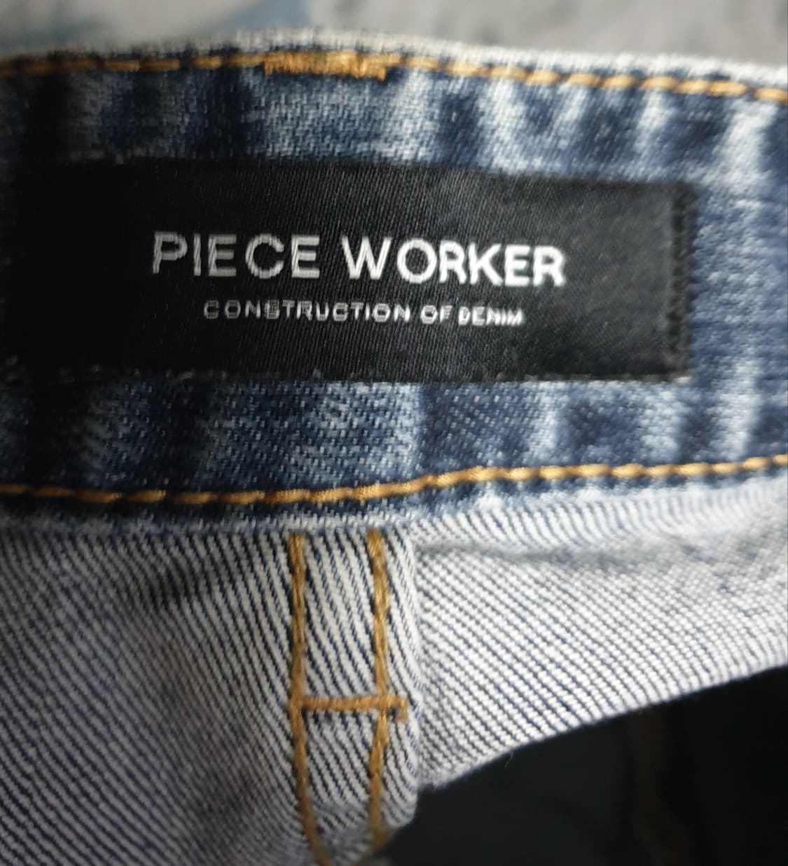 피스워커 스톤워커 DS 뉴크롭 슬림 스판 컷팅 데님팬츠 (31) 상품이미지7