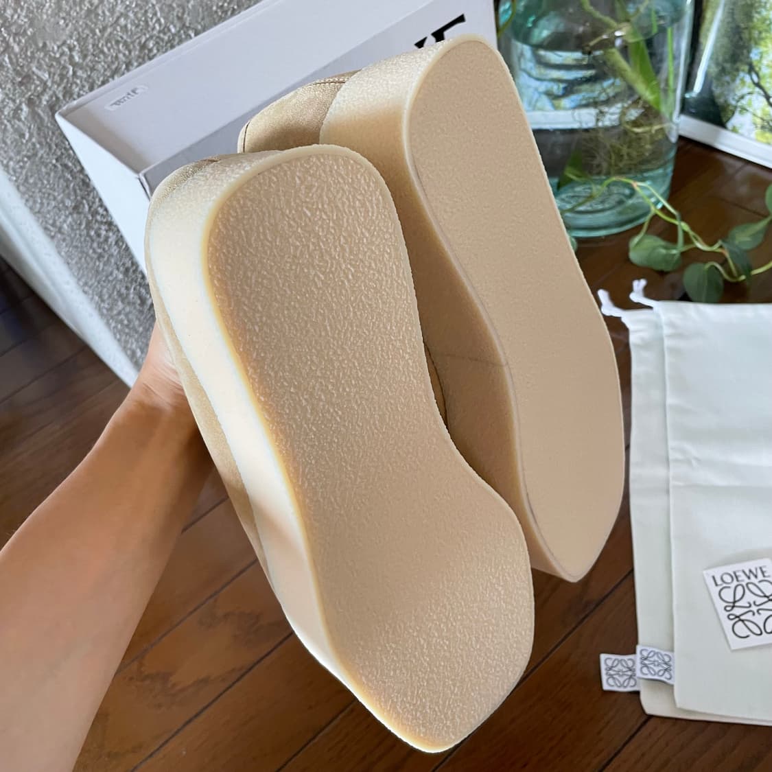 39사이즈 LOEWE 로에베 웨지 레이스업 [해외] 상품이미지4