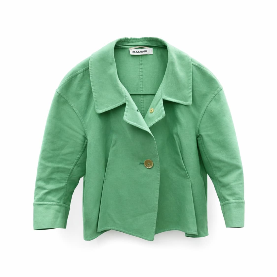 질샌더 그린 컬러 크롭 자켓 34 사이즈 상품이미지1