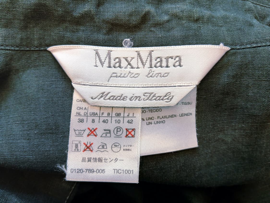 MAXMARA 리넨 셔츠 원피스(이태리제) 상품이미지5
