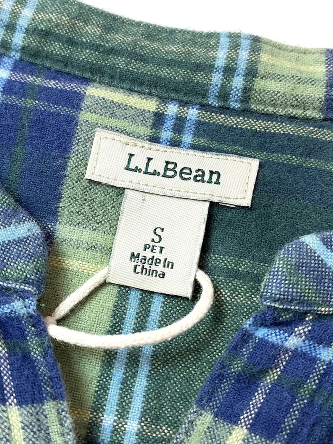 엘엘빈 LL Bean 스카치 플래드 플란넬 셔츠 PN5238 상품이미지6