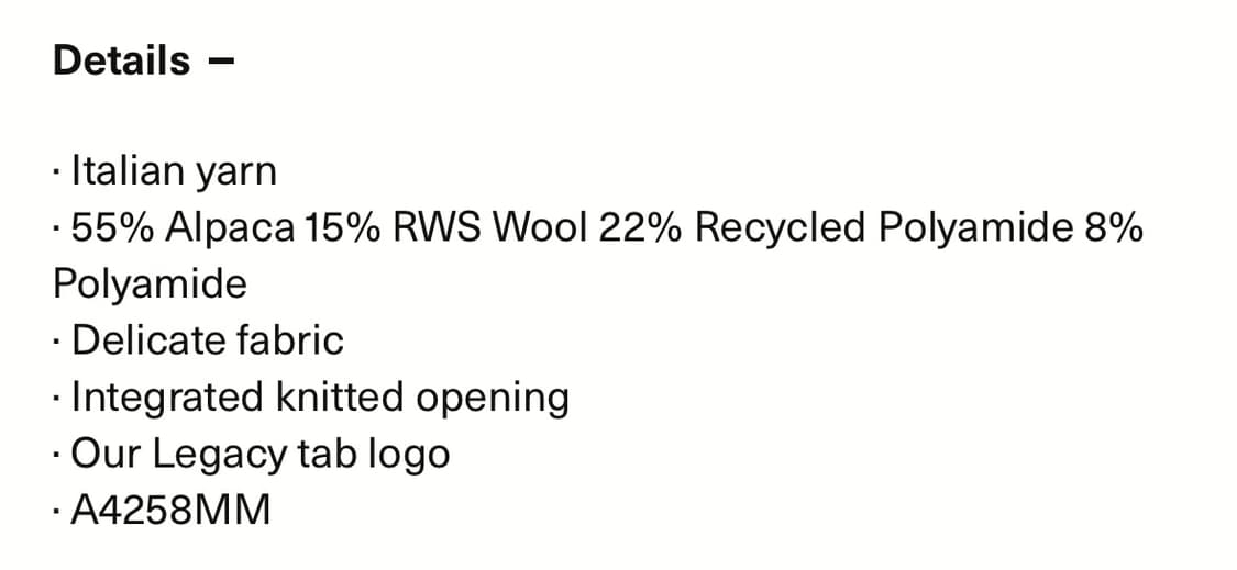 아워레가시 알파카 스카프 모스그린 상품이미지4