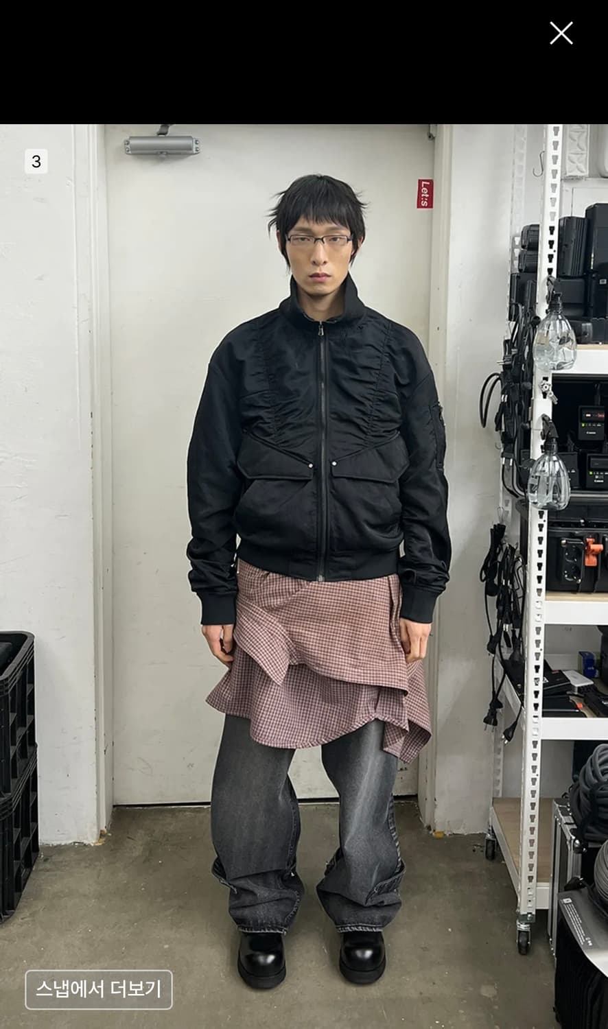 본바트 Highneck Bomber Jacket 상품이미지3