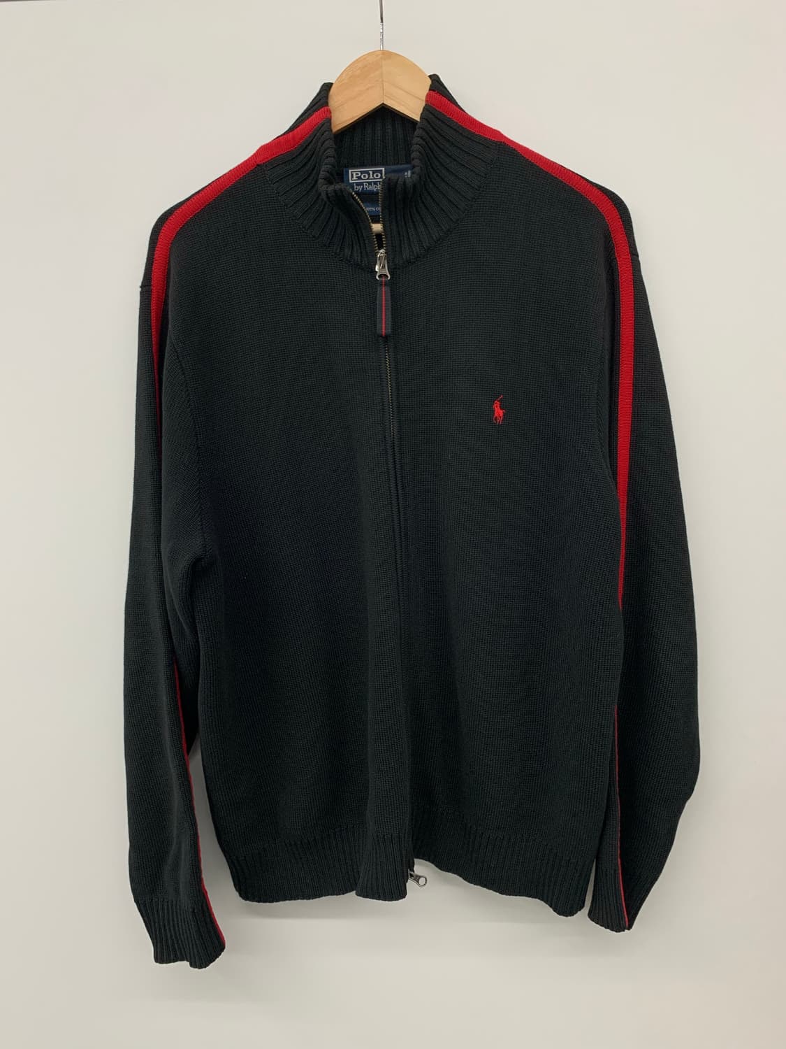 폴로 니트 투웨이 집업 상품이미지5