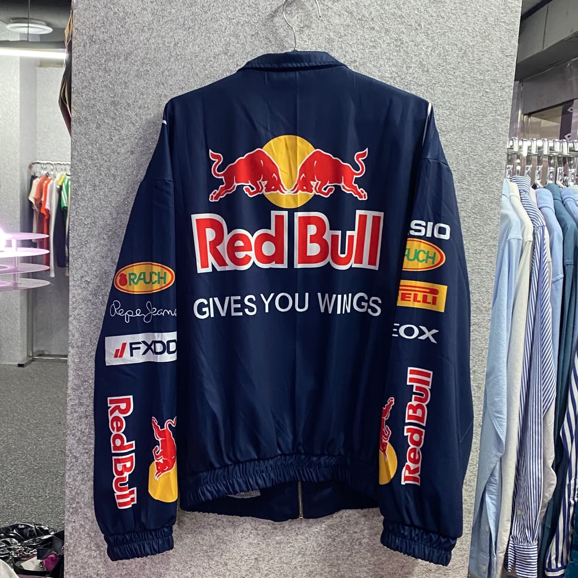 레드불 스폰서 레이싱 바람막이 B3253 상품이미지4