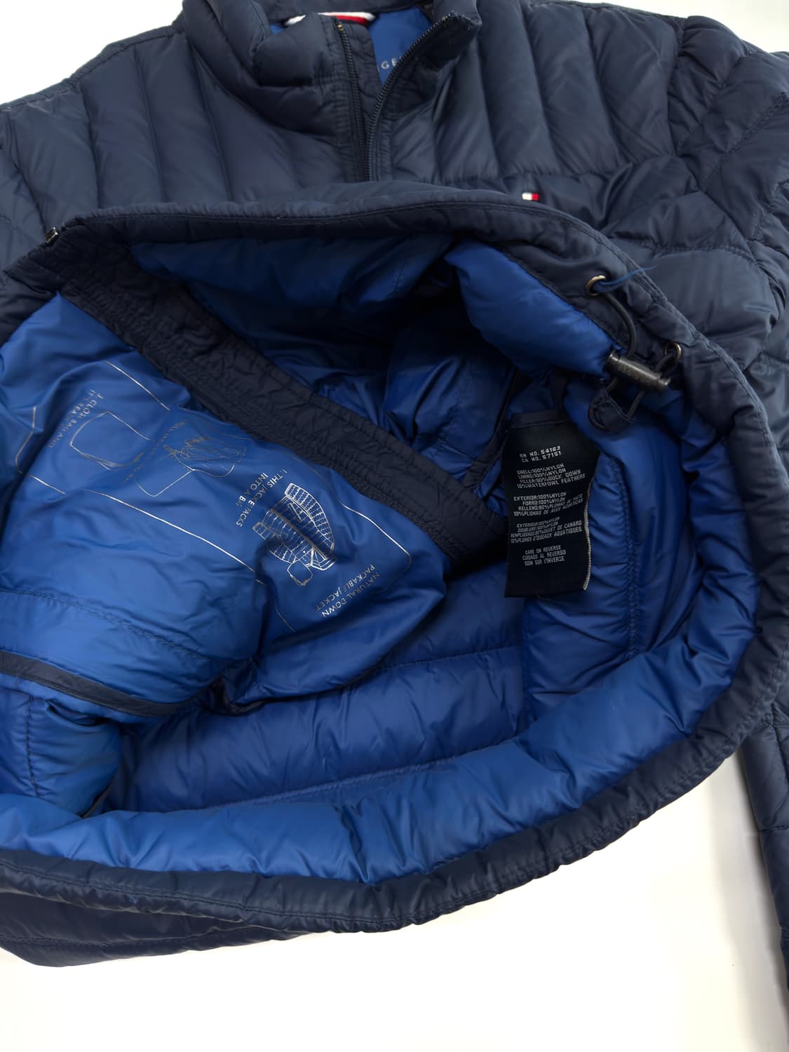 타미힐피거 경량패딩 상품이미지5