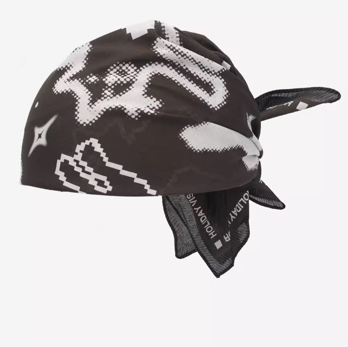 [새상품]도트 고양이 반나다 스카프 브라운 상품이미지3