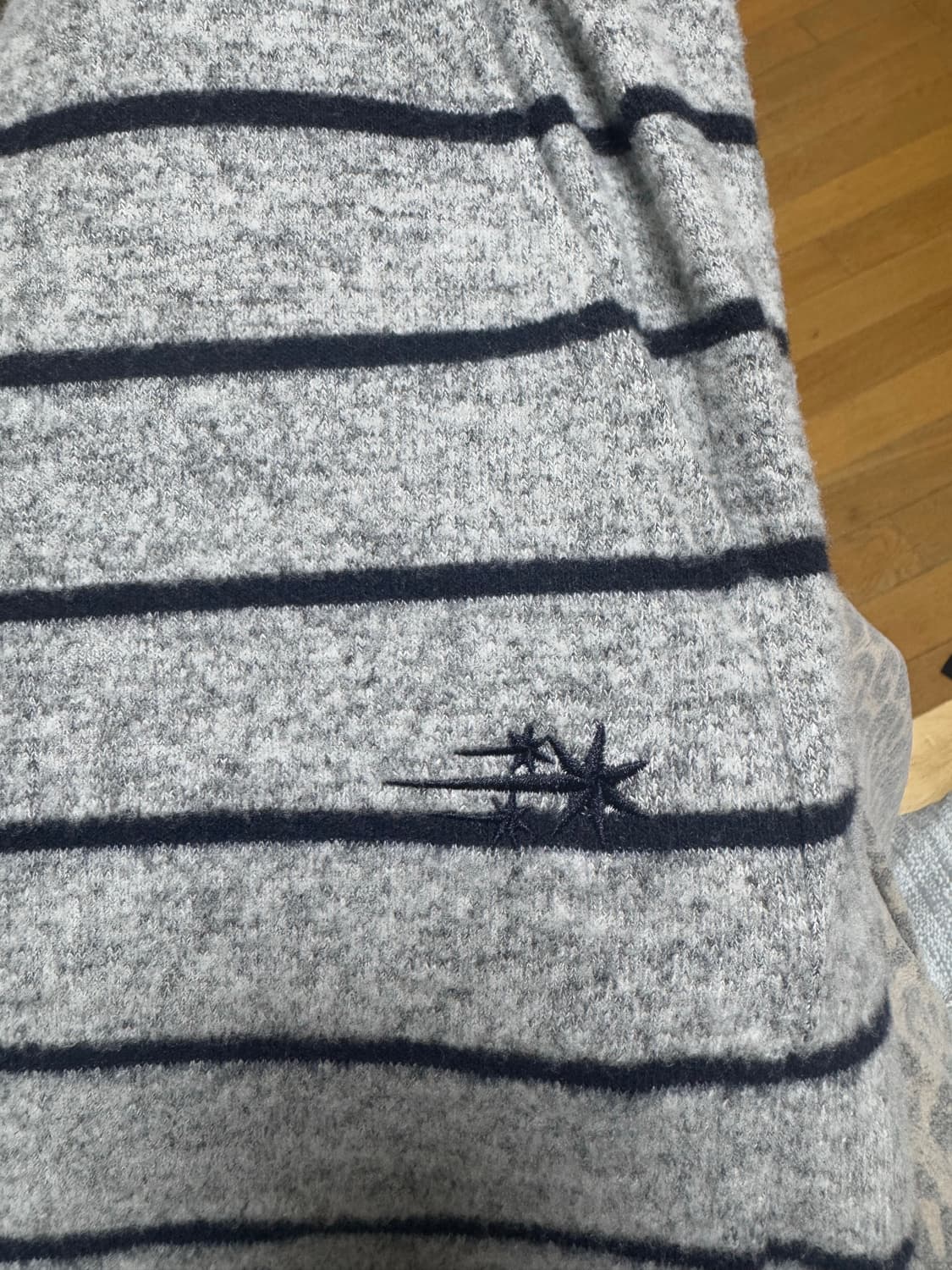 나이트고스트클럽 로고 스웨이트 레이어드 팬츠 상품이미지2