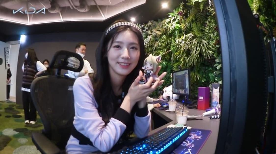 러브이즈트루 니트 투피스 새상품 (미연 착용) 상품이미지2