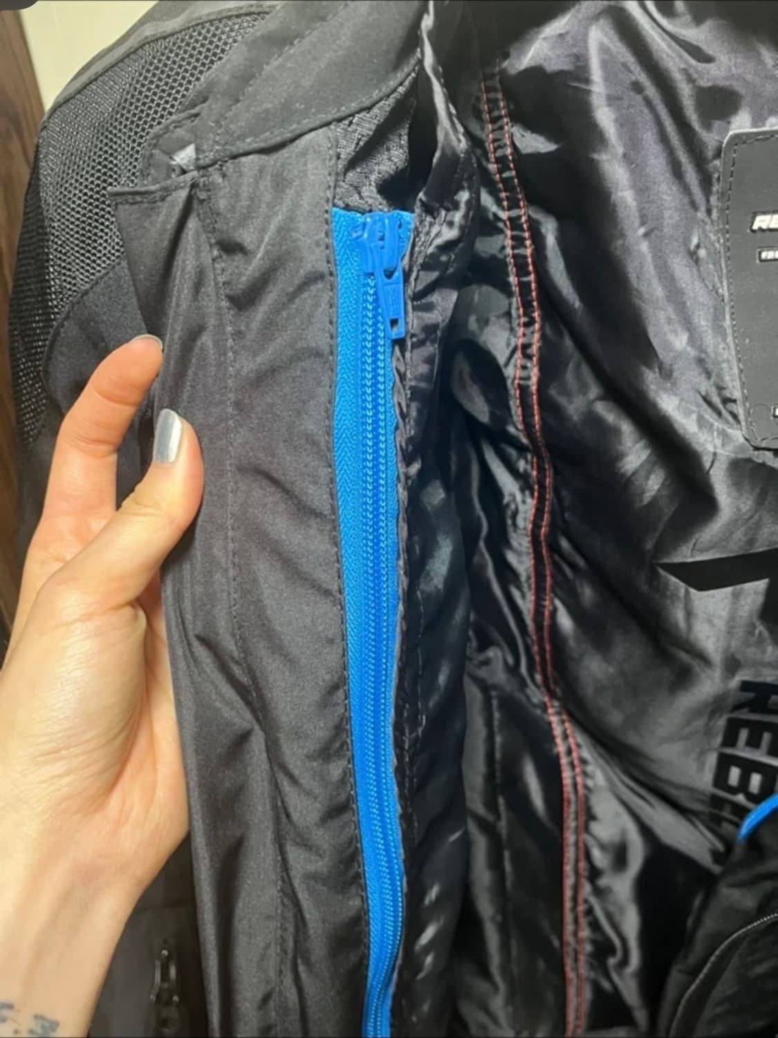 레벨혼 블랙 오토바이 자켓 상품이미지4