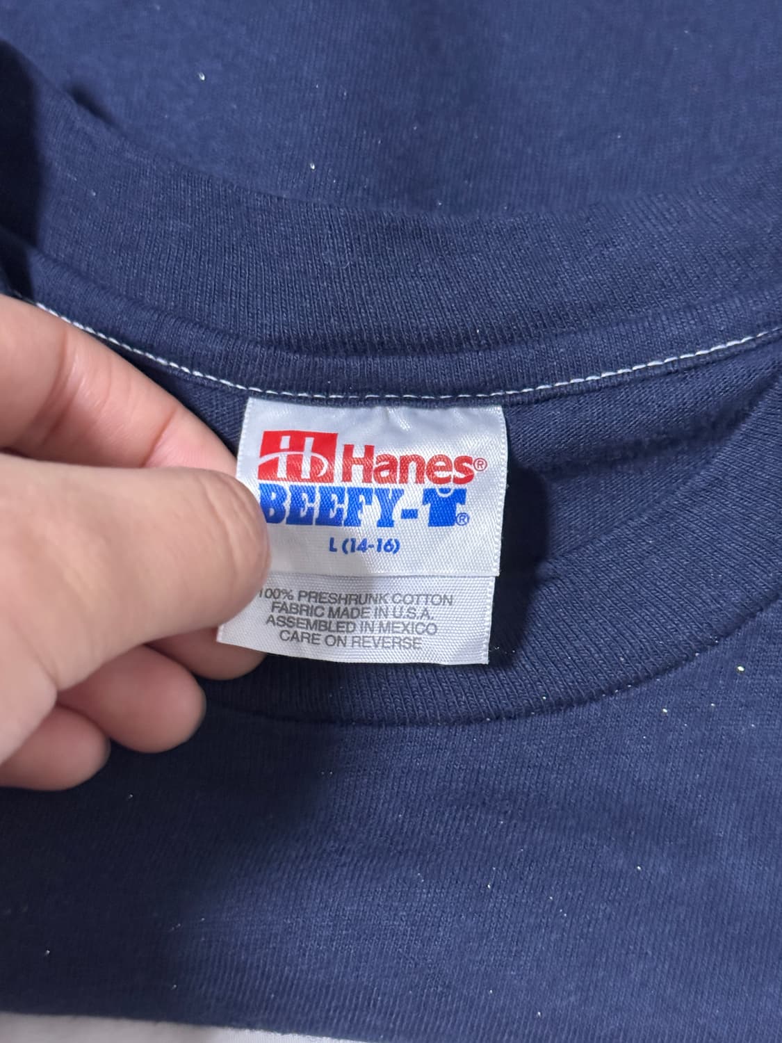 90s usa microphone sportswear 글리터 티셔츠 상품이미지5