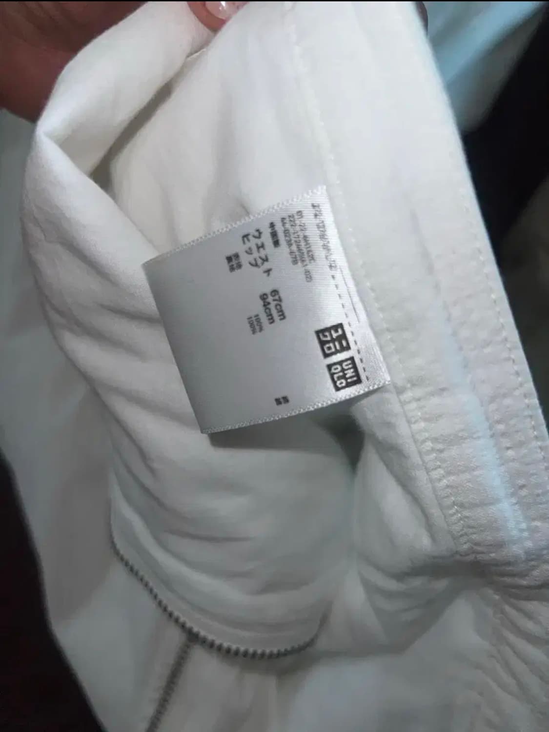 유니클로 x 르메르 스커트 상품이미지2